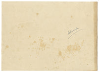 Cimitero di Leksand, Svezia – Dipinto ad acquerello originale del 1934 circa