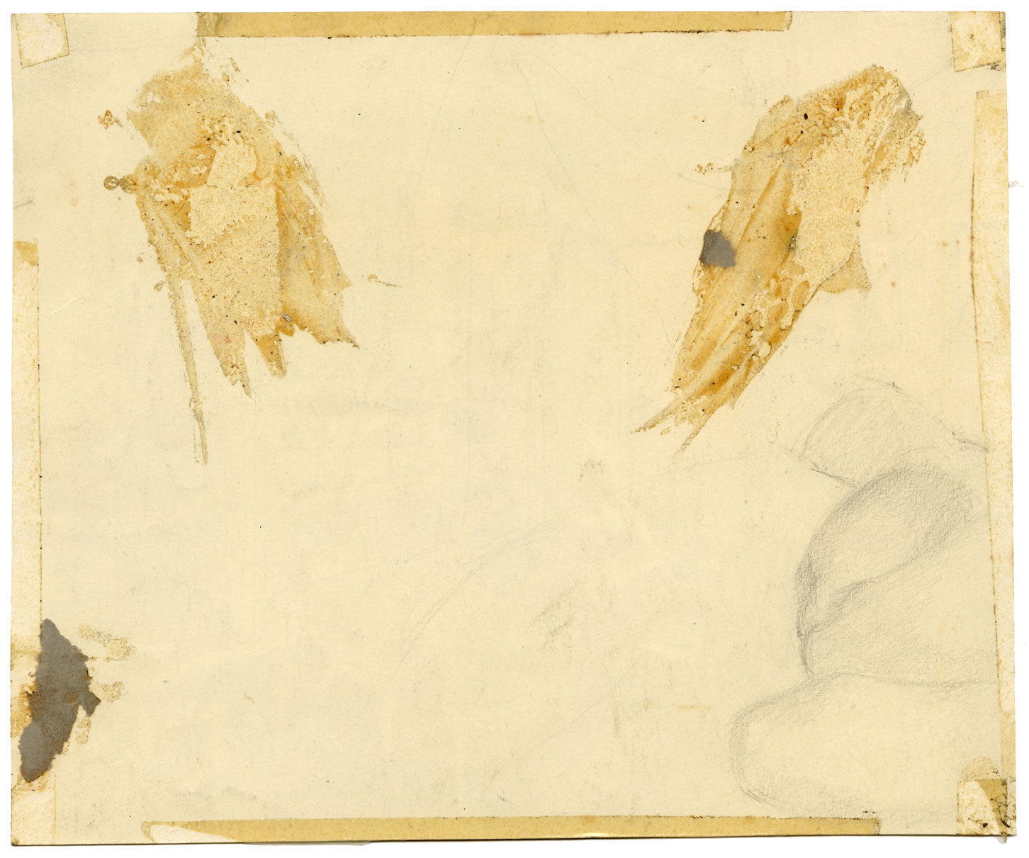 S. Foley, Interior Design 1950s Dining Room – mid-20th-century watercolour