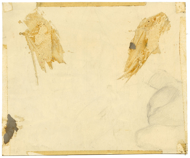 S. Foley, Interior Design 1950s Dining Room – mid-20th-century watercolour