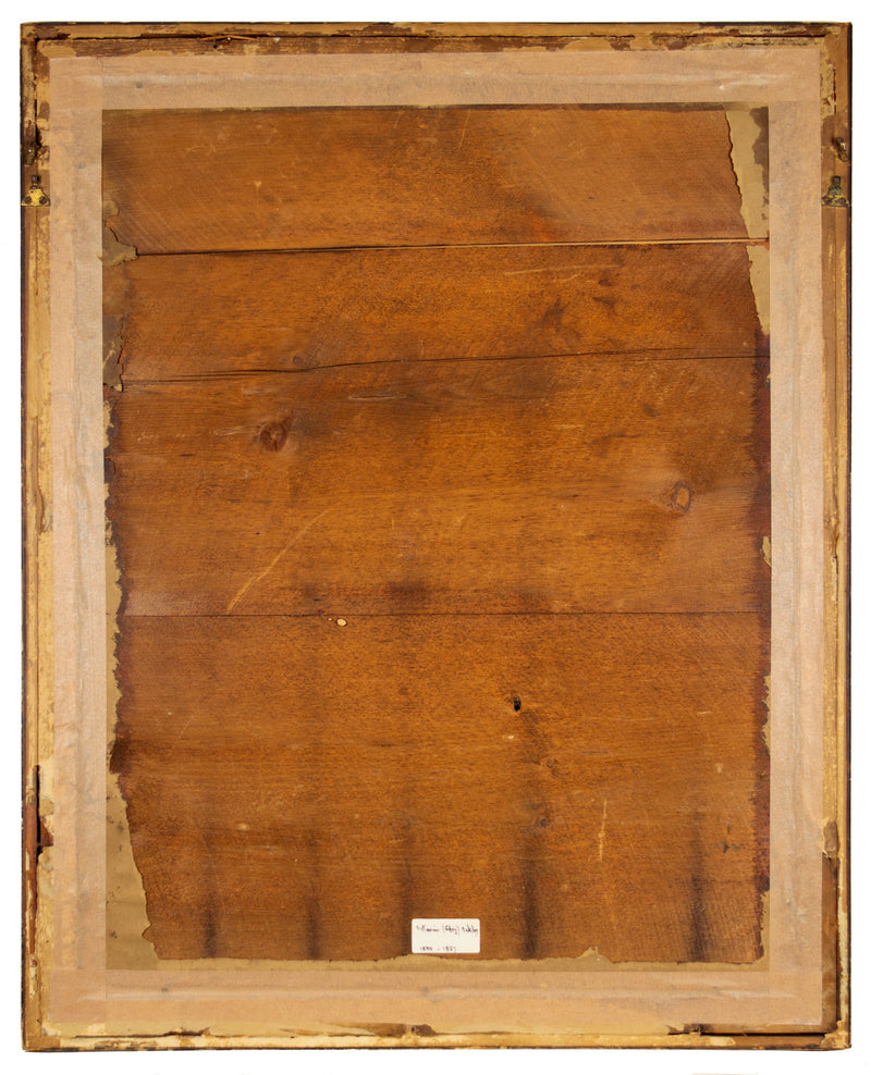 Octavius Oakley RWS, A Gypsy Girl in a Red Cloak –mid-C19th watercolour painting