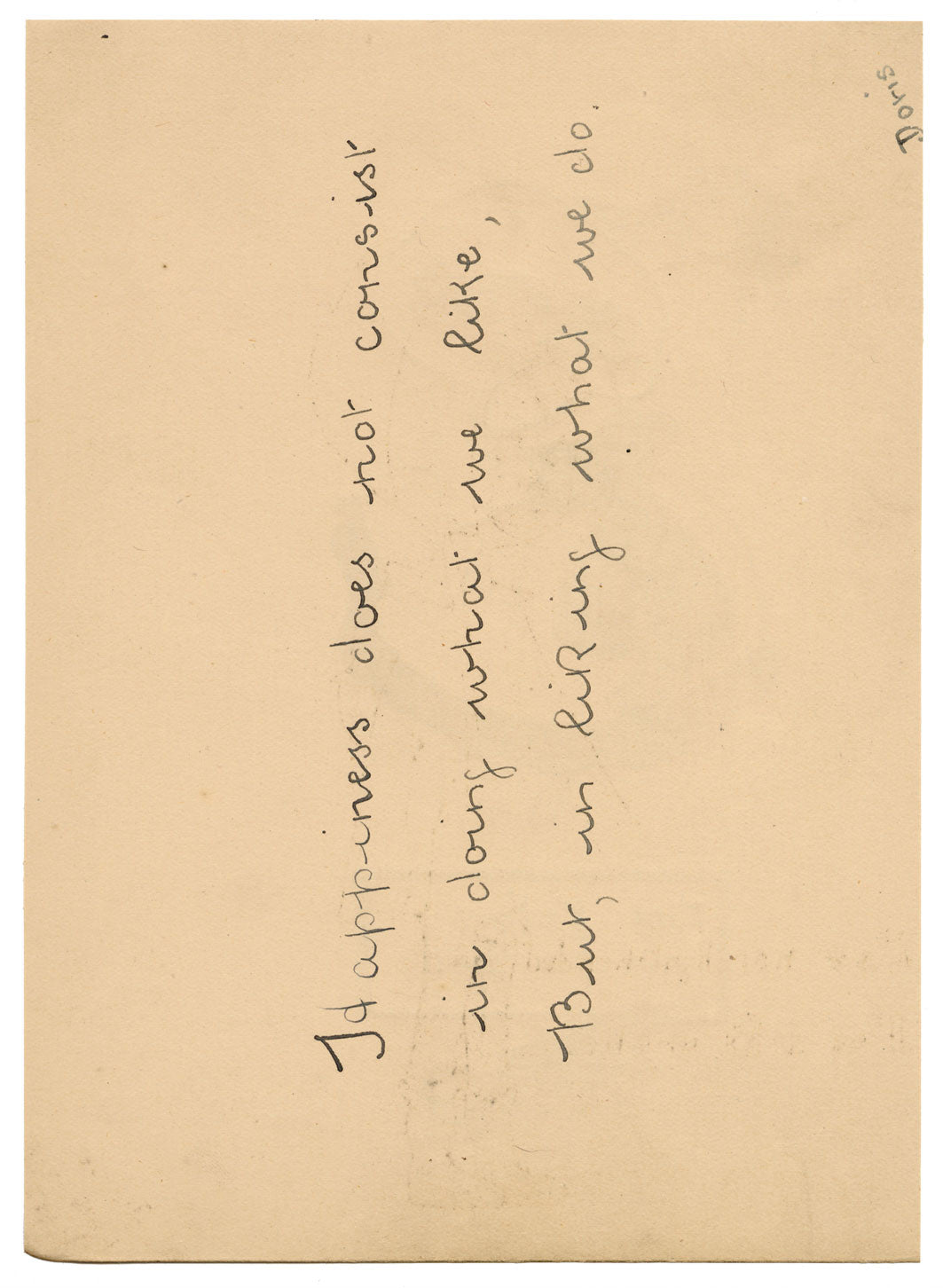 Dibujo Art Déco «Las plumas finas hacen pájaros finos»: dibujo a pluma y tinta de la década de 1920