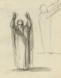 William Lock the Younger, Biblical Figure, Covenant of Abraham – c.1780 drawing