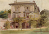 M. Conway, Westoe, St Luke's Road, Torquay, Devon – 1897 watercolour painting