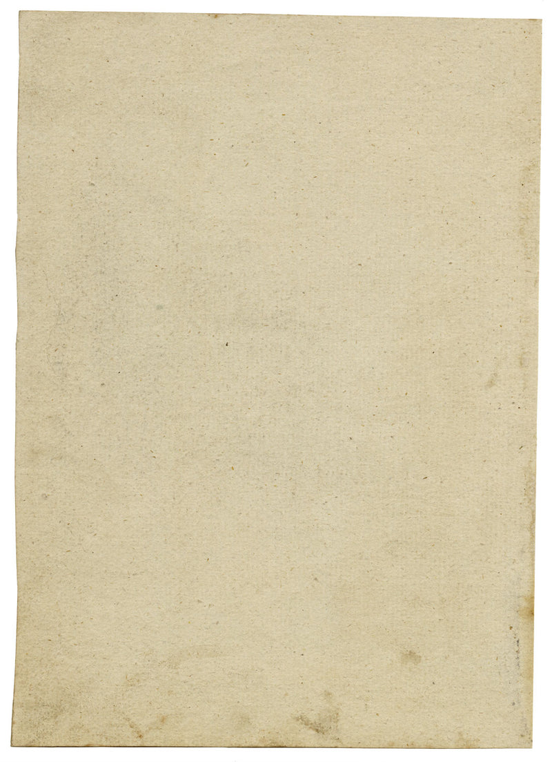 Leopold Billek, Medieval Monk with Stone Tablet – c.1820 gouache painting