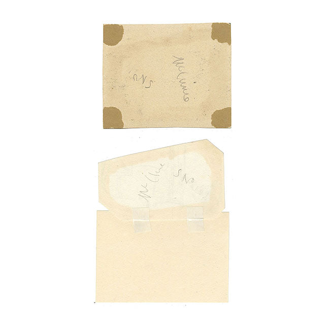 McClinnie, Caballo enjaezado, un par de estudios – Dibujos a pluma y tinta del siglo XIX