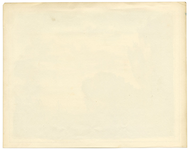 Vista costera de la India con lanceros: acuarela de principios del siglo XIX