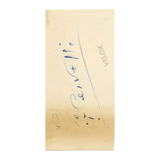 G. Cervelli, Frontespizio con dedica a Lucien – Disegno a penna e inchiostro degli anni '10