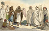 George J. Cayley, Rag Fair, Algiers, Algeria – 1874 watercolour painting