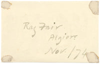 George J. Cayley, Rag Fair, Algiers, Algeria – 1874 watercolour painting