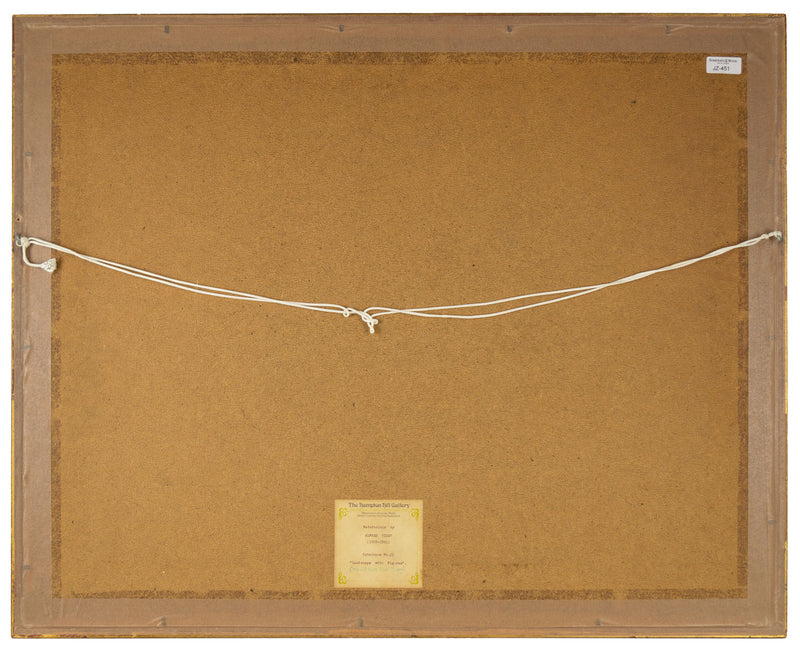 Alfred Tidey, La antigua cantera de piedra de Ham, Somerset – acuarela de finales del siglo XIX