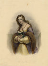 Henry Robinson, Walter Scott's Clara de Clare – 1830s engraving print