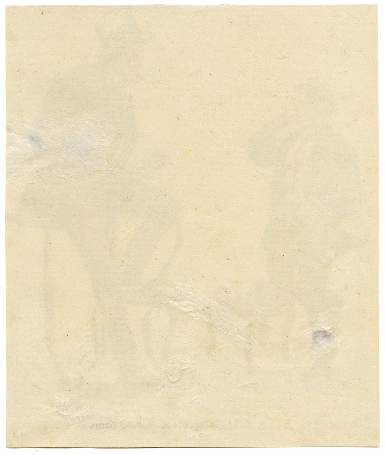 Victorian Political Cartoon, Gladstone on Khartoum – 1880s watercolour painting