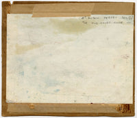 Edmund Blampied RBA RE, Antiguo Palacio de Justicia, St Aubin, Jersey – acuarela de 1958