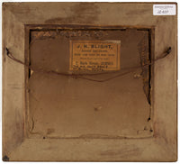 Edmund Blampied RBA RE, Antiguo Palacio de Justicia, St Aubin, Jersey – acuarela de 1958