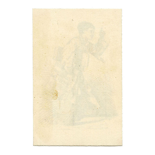 Pickford Robert Waller, Victorian Newsboy – Original c.1860s pen & ink drawing