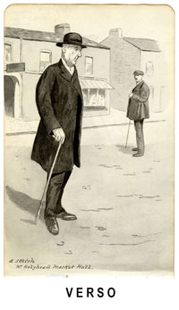 Sergeant, 5th Royal Irish Lancers, Holyhead Station, Anglesey – 1912 watercolour