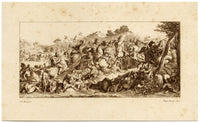Jean Duplessis-Bertaux, Battaglia del fiume Granico – incisione dell'inizio del XIX secolo