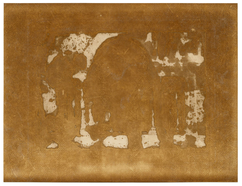 Escuela Italiana, Galerías Uffizi, Florencia – Veduta de acuarela de principios del siglo XIX