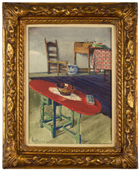 Gordon Mitchell Forsyth RI ARCA, A Dutch Interior – 1930 watercolour painting