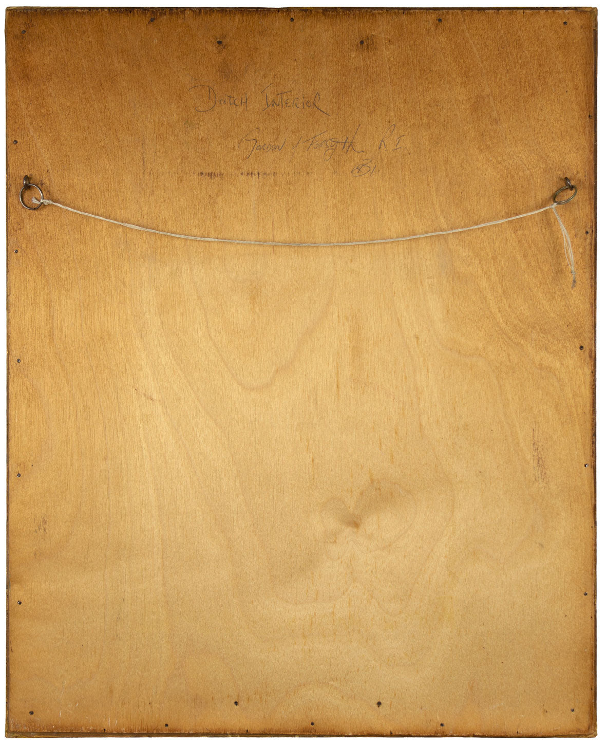 Gordon Mitchell Forsyth RI ARCA, Un interior holandés – acuarela de 1930