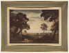 Philip Hugh Padwick ROI RBA, Sussex Landscape – Original c.1940 oil painting