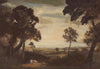 Philip Hugh Padwick ROI RBA, Sussex Landscape – Original c.1940 oil painting