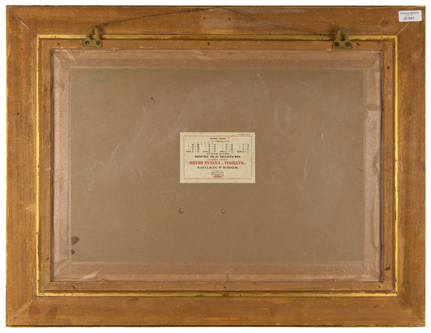 Philip Hugh Padwick ROI RBA, Sussex Landscape – Original c.1940 oil painting