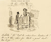 Pride Feels No Pain' Cartoon after John Leech – 19th-century pen & ink drawing