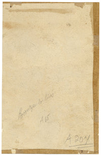 CC, Chica local, Niza, Francia – Acuarela original de 1891