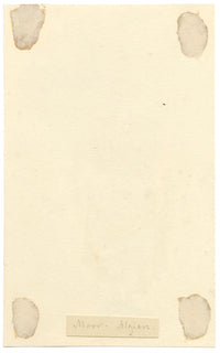 George J. Cayley, Moor of Algiers, Algeria – c.1874 watercolour painting