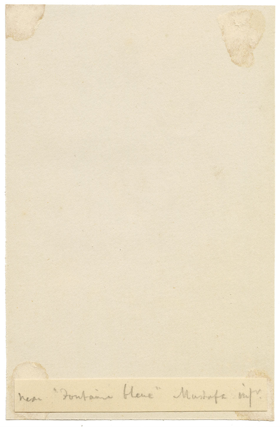 George J. Cayley, Pack Donkeys near Fontaine Bleue, Algiers – c.1874 watercolour