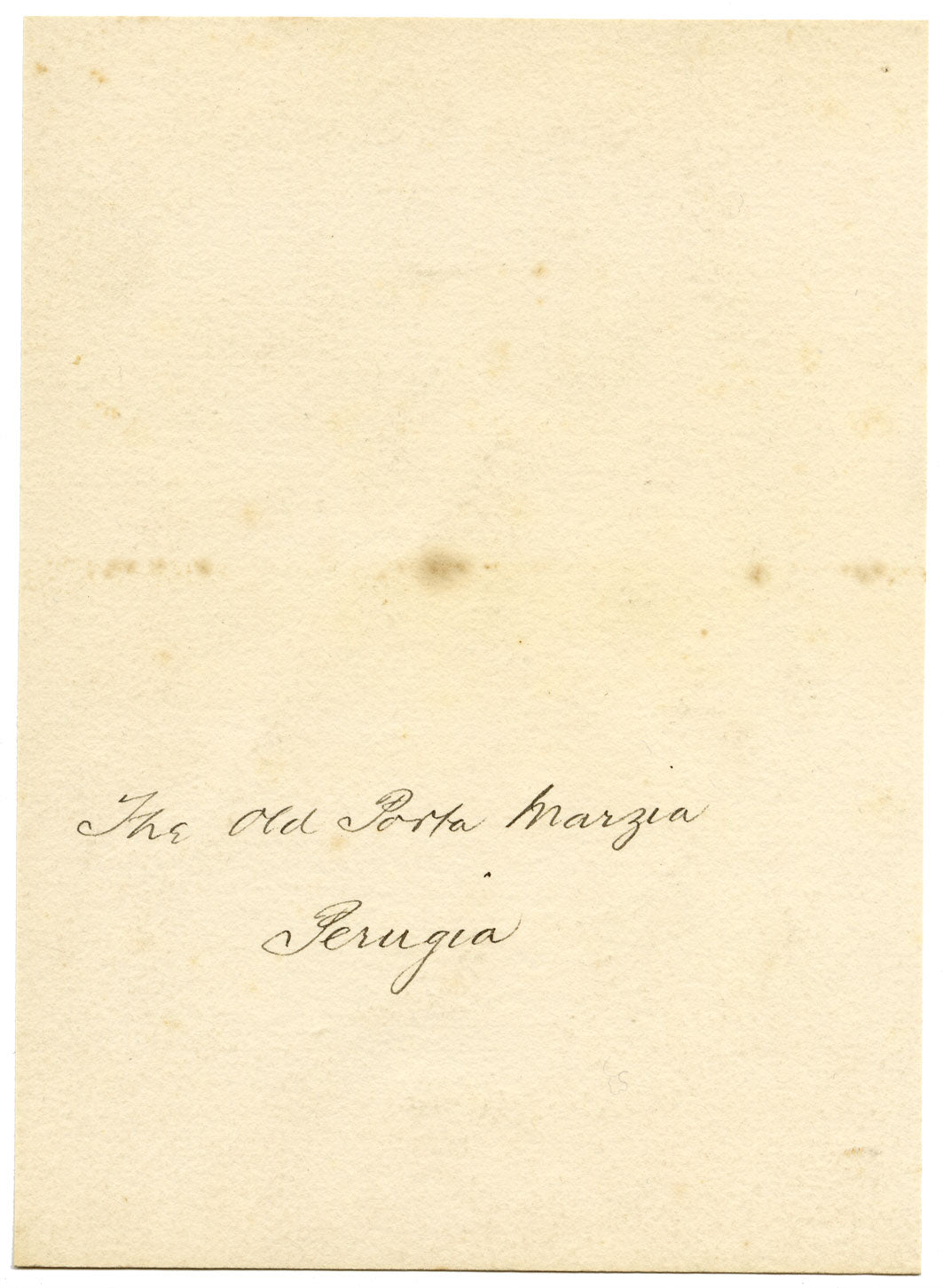 F. Paterson, Porta Marzia, Perugia, Umbría, Italia - pintura de acuarela c.1900