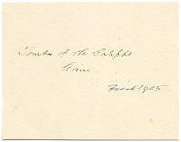 F. Paterson, Tombs of the Caliphs, Cairo, Egypt – 1905 watercolour painting