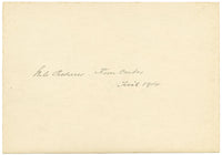 F. Paterson, Temple of Kom Ombo on the Nile, Egypt – 1914 watercolour painting