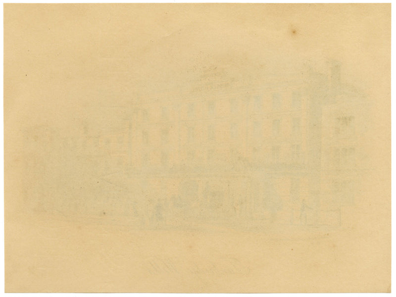 Royal Victorian &amp; Sussex Hotel, Tunbridge Wells, Kent – ​​stampa incisa del 1840