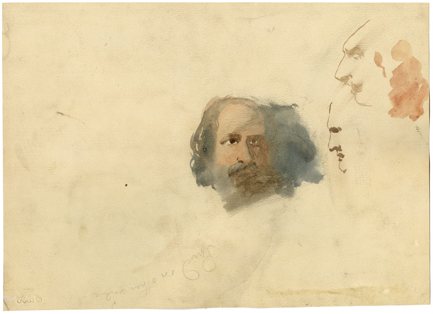 James Duffield Harding OWS, Chalet in the Swiss Alps – mid-C19th watercolour