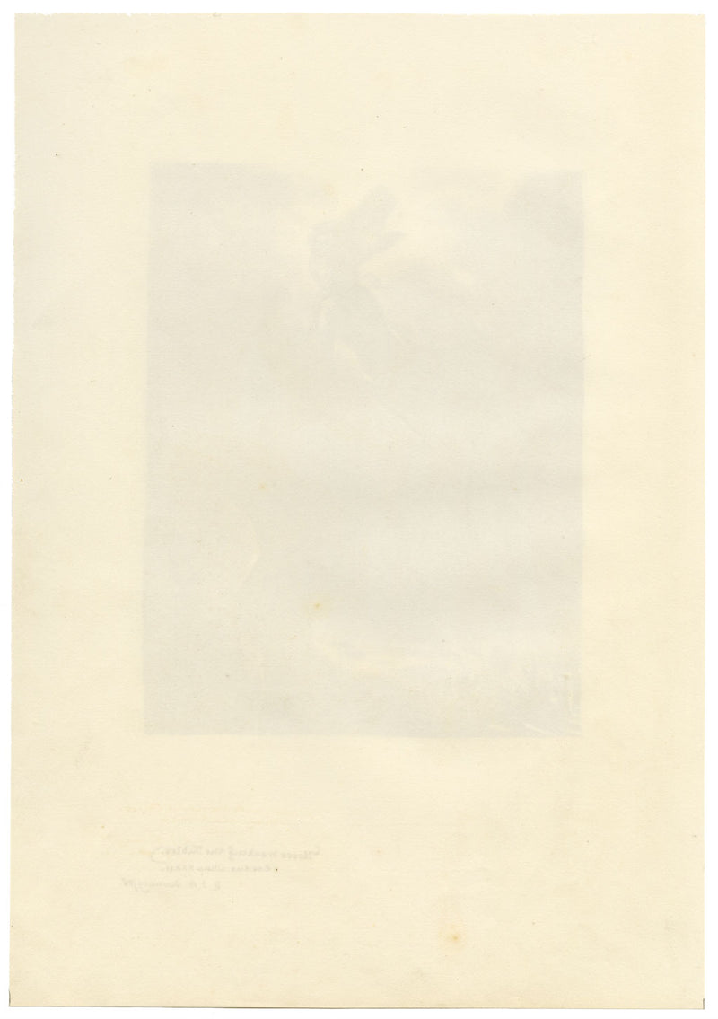 R.J. Blesard, Moses Breaking the Tablets – Original 1835 watercolour painting