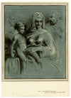 R.J. Blesard, Holy Family after Parmigianino – c.1834 watercolour painting