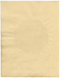 Felix Schurig, Ninfa con cornucopia e ghirlanda di fiori – acquerello del 1875