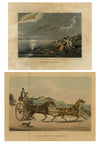 Henry Thomas Alken, Wild Fowl Shooting & A Sporting Tandem – 1820 aquatint pair