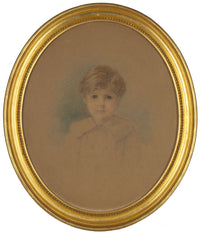 Edith Scannell, 'Sonny' Charles Jeffreys Allen as a Boy – 1908 pastel drawing