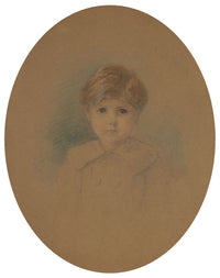 Edith Scannell, 'Sonny' Charles Jeffreys Allen as a Boy – 1908 pastel drawing