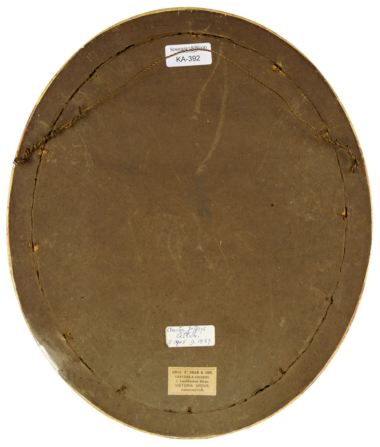 Edith Scannell, 'Sonny' Charles Jeffreys Allen as a Boy – 1908 pastel drawing