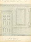 Philip J. Marvin, Architectural Panelling Elevation, Maidstone –1877 watercolour