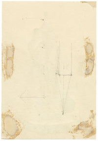 A.F. Busk, Ice Fishing Figurine – Original 1874 watercolour painting