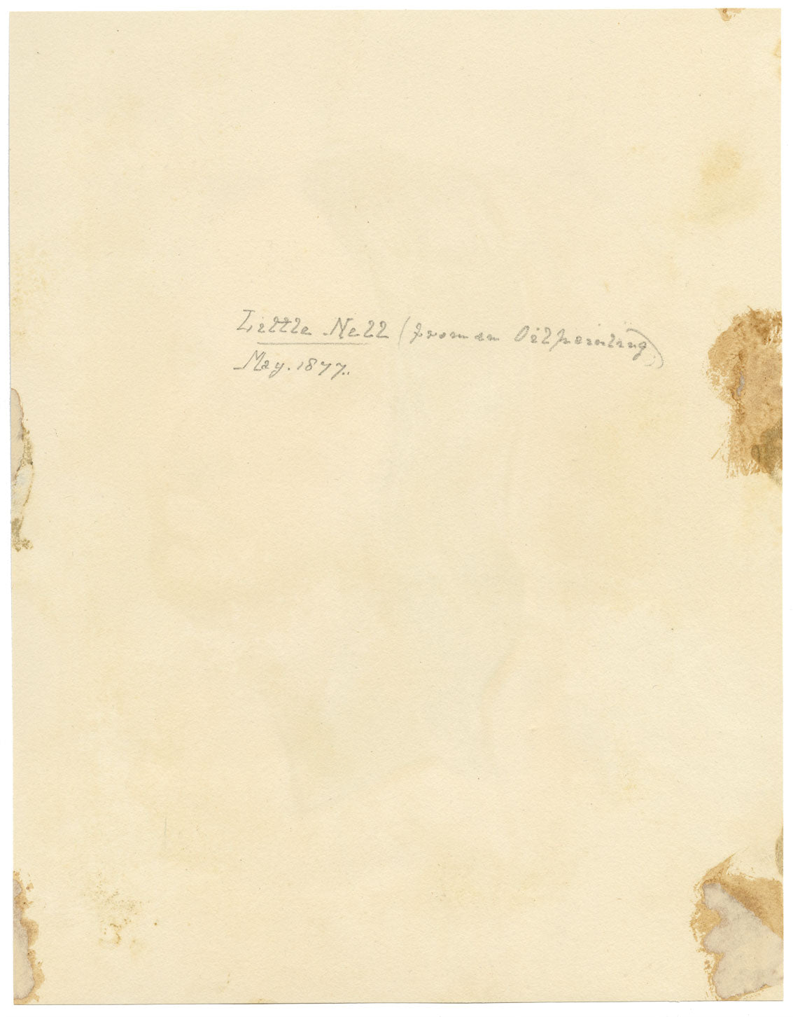 A.F. Busk, Dickens' Little Nell Portrait – Original 1877 watercolour painting