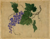 Japanese Grapevine – Meiji period late 19th-century painting on silk