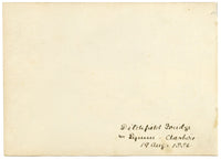 Rosa E. Neumann, Puente Ditchfield cerca de Lymm, Cheshire – acuarela de 1886