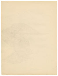 Isabel Lewis, Dama sentada eduardiana – Dibujo original a grafito de c. 1900