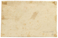 Edward Webb, Fattoria francese con carro di fieno – acquerello dei primi anni del XIX secolo